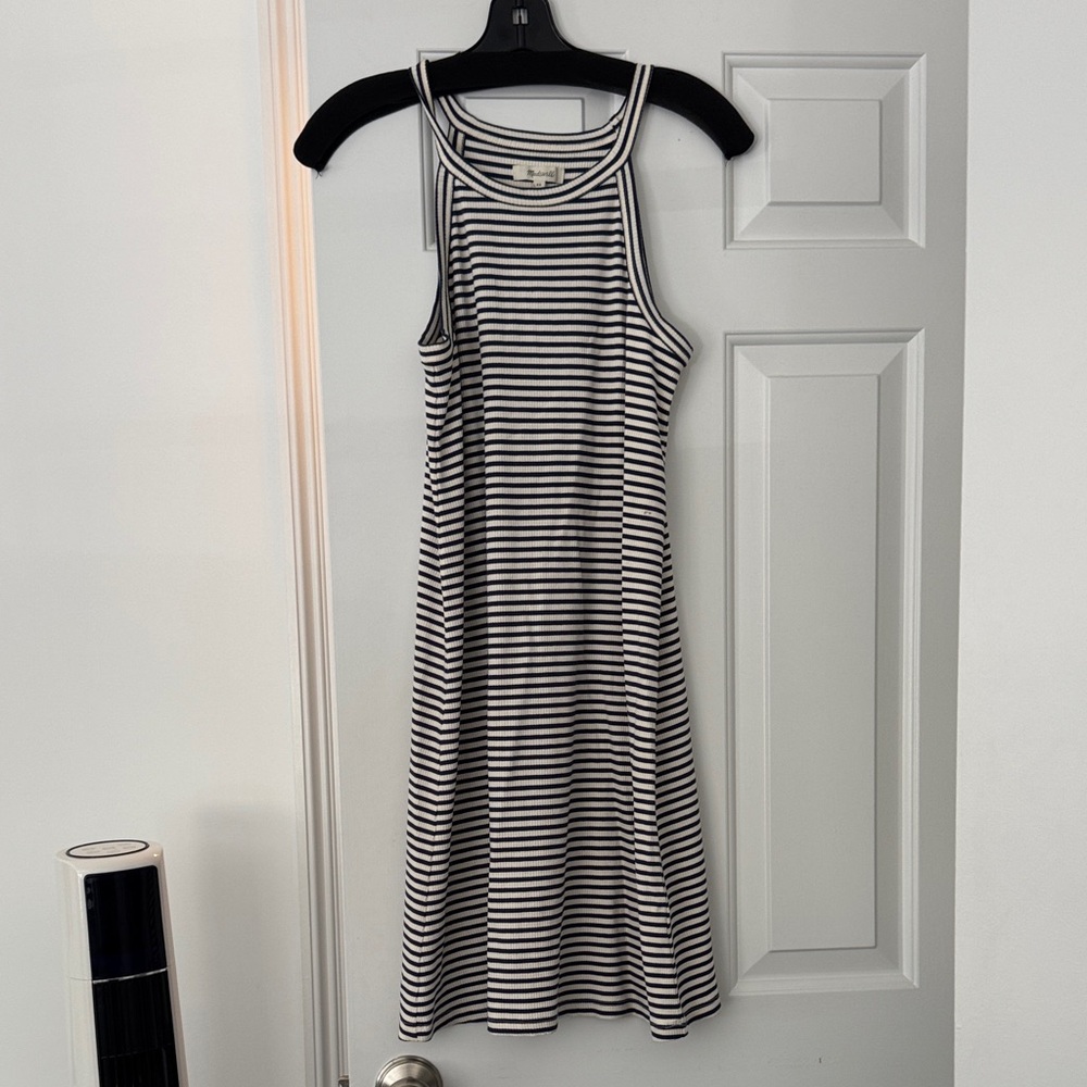 Striped Sleeveless Dress - madewell